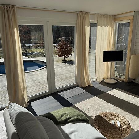 Västra Torup Cabin In The Forest With Spa Bath מראה חיצוני תמונה